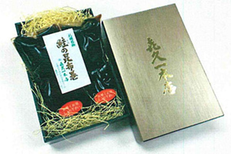 鮭の昆布巻き