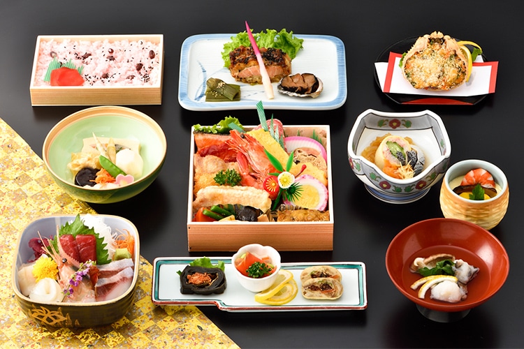 祝会席料理十品